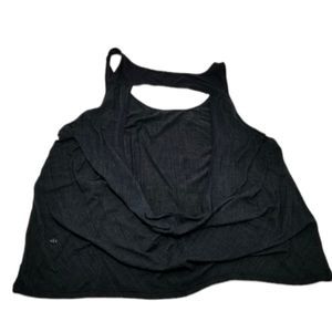 Lululemon Athletica Oversized Tank Top Low Drape T Back Next to Nothing Medium?